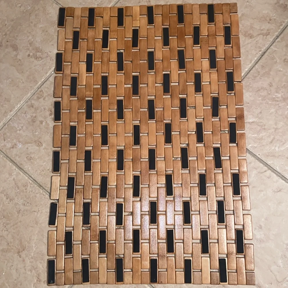EUC Bamboo Mat floor Rectangle  Bamboo mat